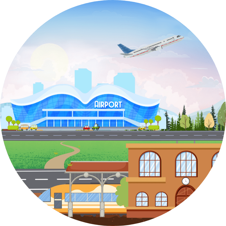 Icon General Plane Train